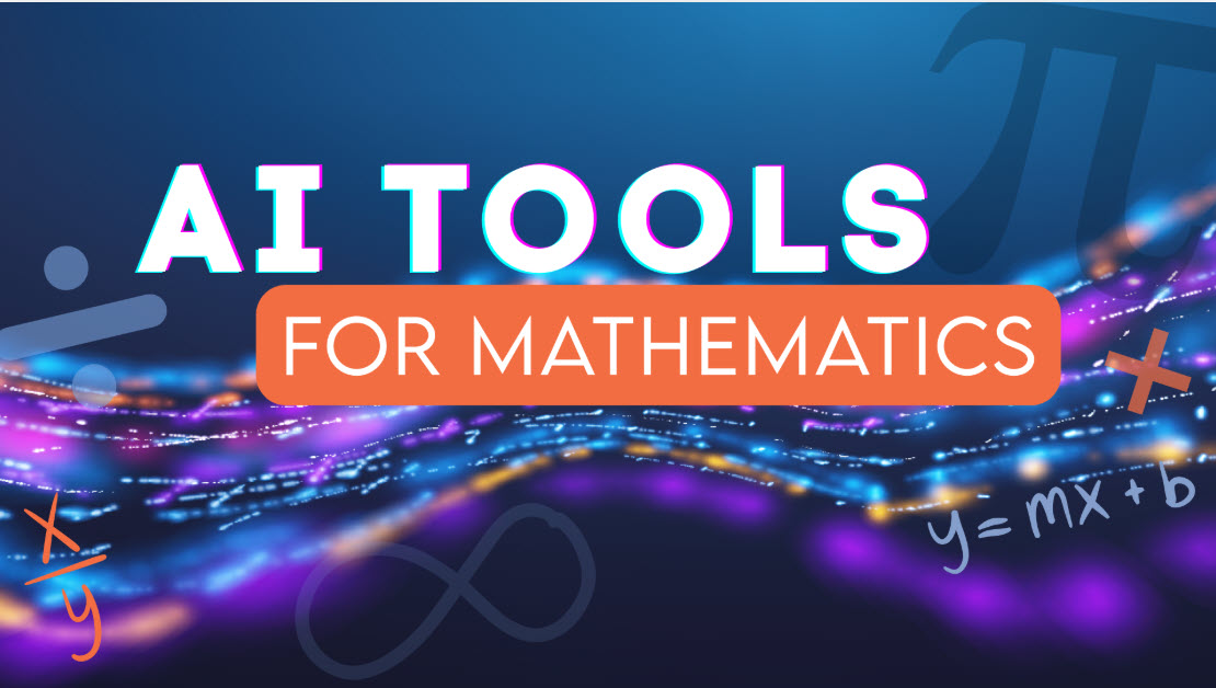 AI tools for mathematics concept image