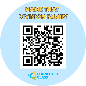 QR code for Name That Division Family activity